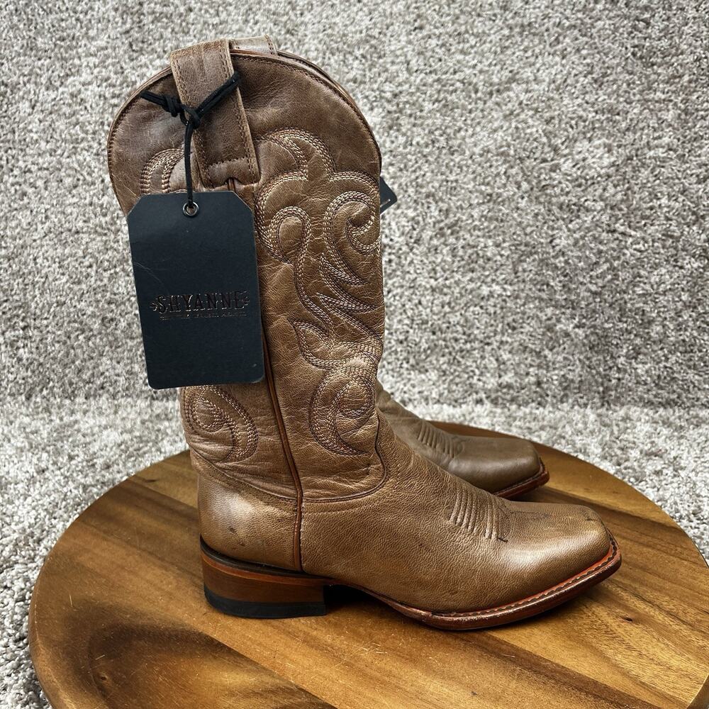 Shyanne Darby Western Boots Brown Women's Size 6.5M BW198 (READ DESCRIPTION)